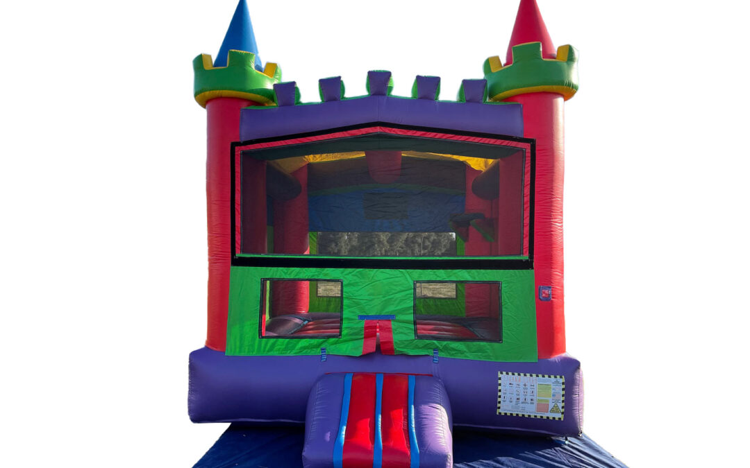Castle Jumper 13 x 13 – Red/Purple/Green